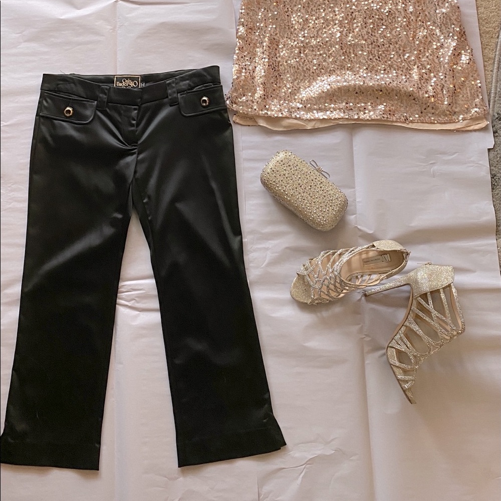 Dolce & Gabana cropped evening pants